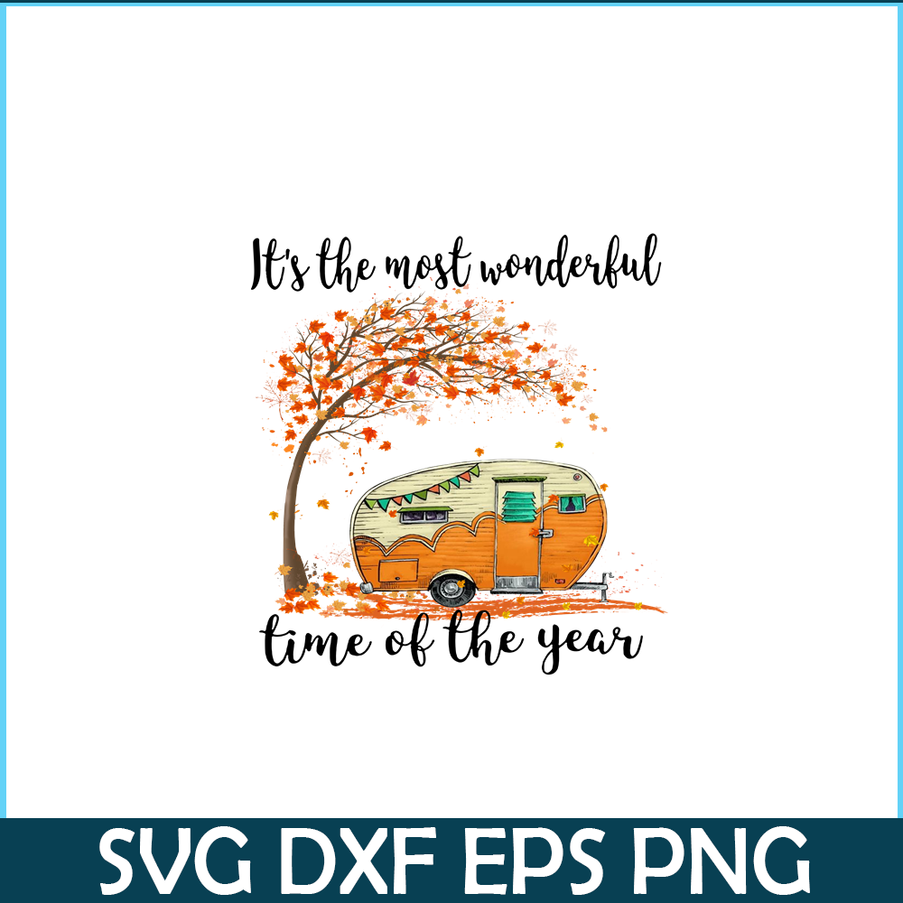 CAMP07112379-IT'S THE MOST WONDERFUL TIME PNG Camping Under the Tree PNG Camping Loving PNG.png