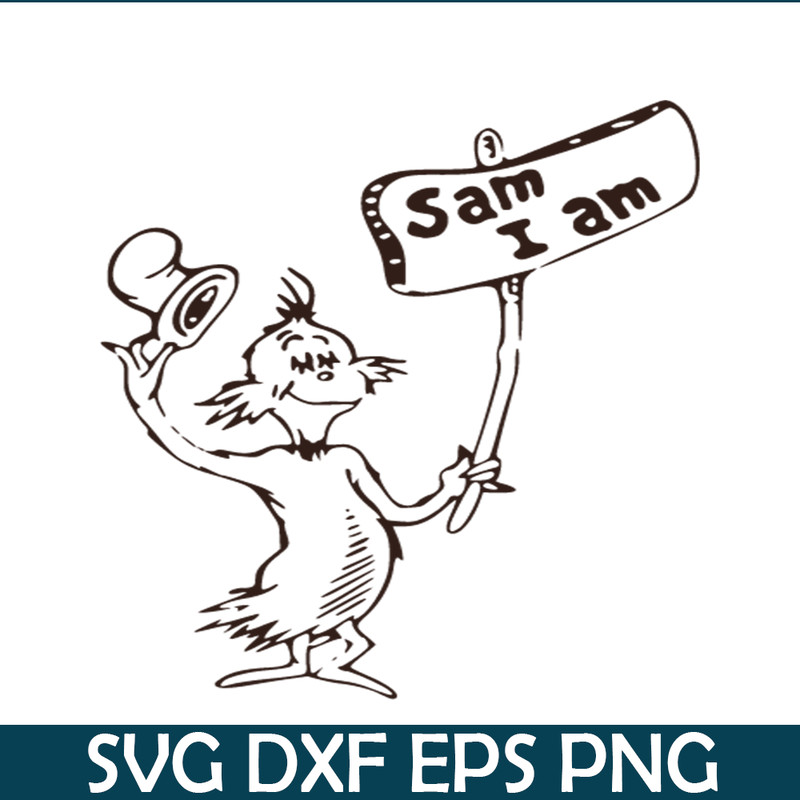 DS105122351-Black Sam I Am SVG, Dr Seuss SVG, Cat In The Hat SVG DS105122351.png
