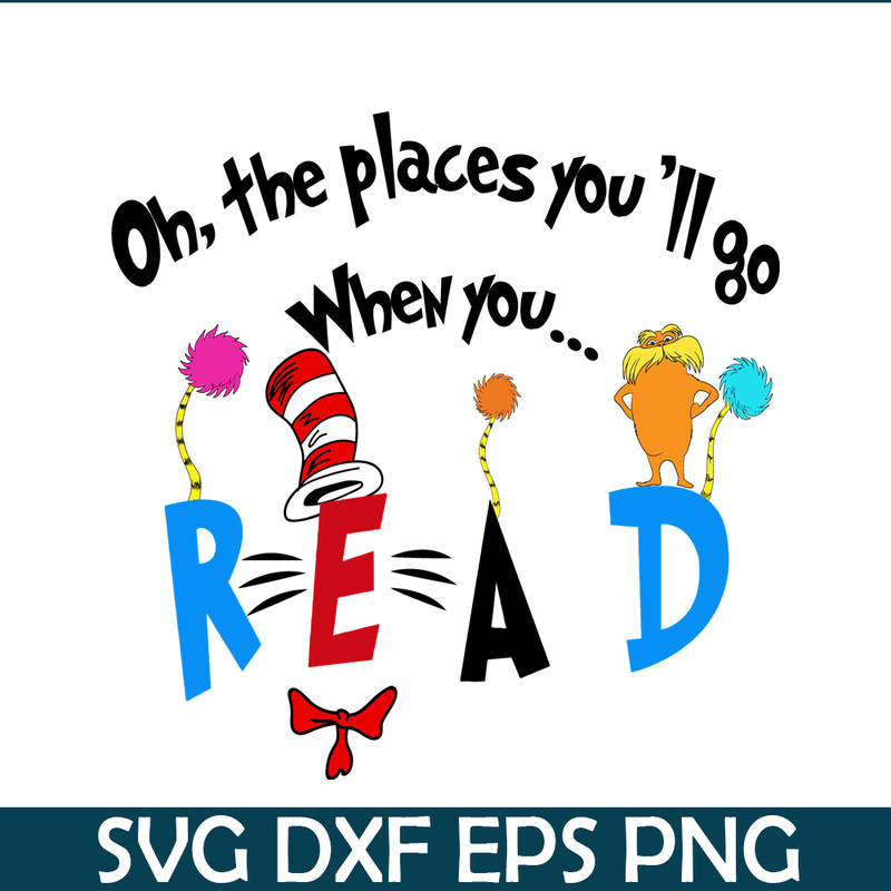 DS2051223243-The Place You'll Go When You Read SVG, Dr Seuss SVG, Dr Seuss Quotes SVG DS2051223243.png