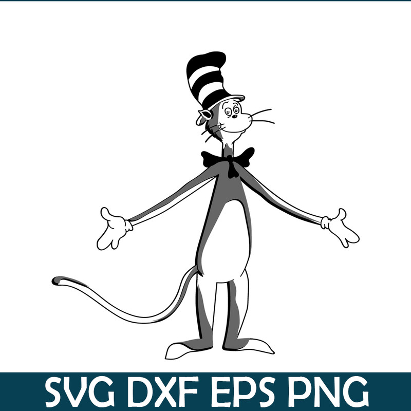 DS205122383-The Black White Cat SVG, Dr Seuss SVG, Cat In The Hat SVG DS205122383.png