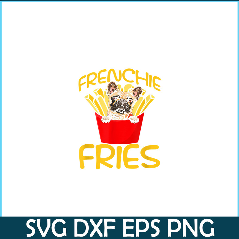 HL161023127-Funny French Fries Bulldog PNG, Frenchie Dog Lover PNG, French Dog Artwork PNG.png