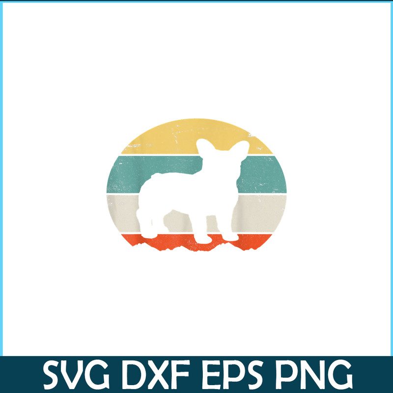 HL16102397-Vintage French Bulldog PNG, Frenchie Dog Lover PNG, French Dog Artwork PNG.png