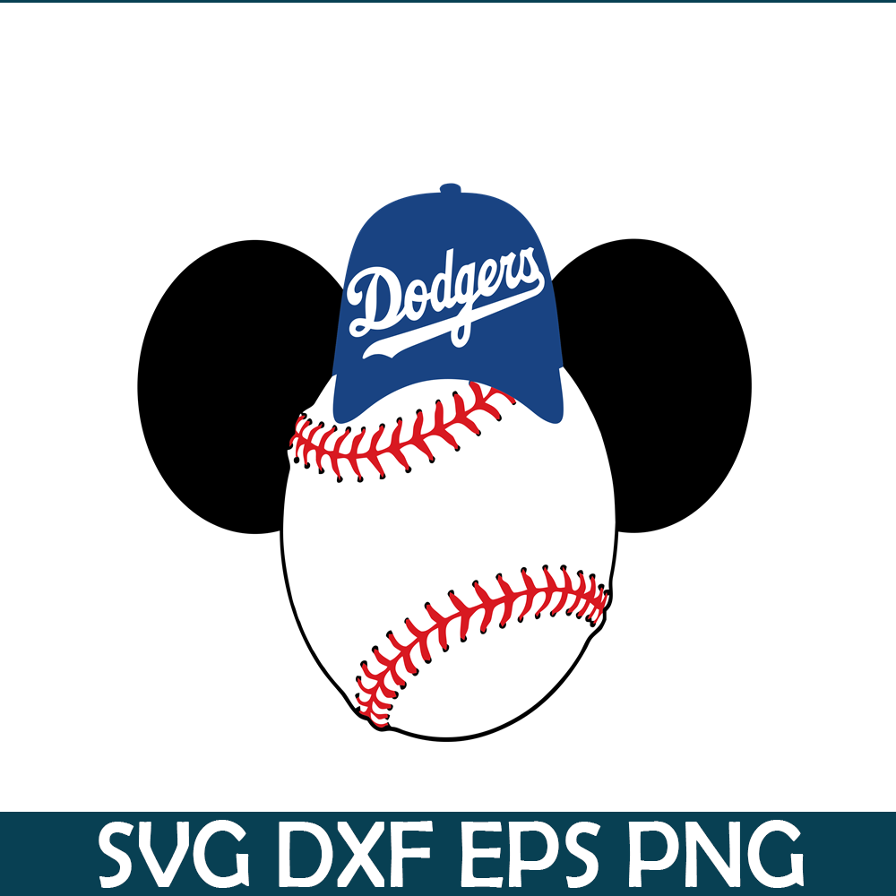 MLB011223138-LA Dodgers The Mickey SVG, Major League Baseball SVG, MLB Lovers SVG MLB011223138.png