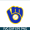 MLB011223149-Milwaukee Brewers Logo SVG, Major League Baseball SVG, MLB Lovers SVG MLB011223149.png