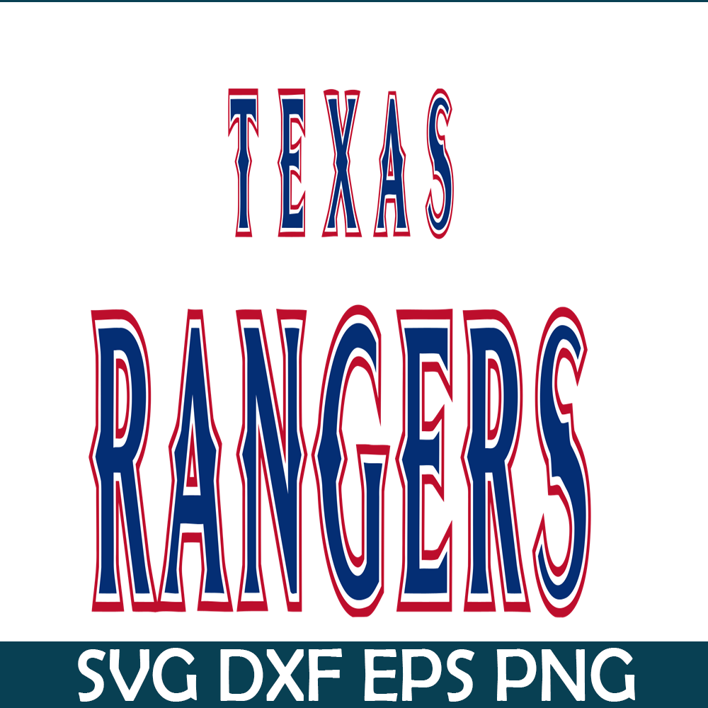 MLB2041223133-Texas Rangers The Text SVG, Major League Baseball SVG, Baseball SVG MLB2041223133.png