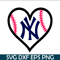 MLB204122337-NY Yankees The Heart SVG, Major League Baseball SVG, Baseball SVG MLB204122337.png