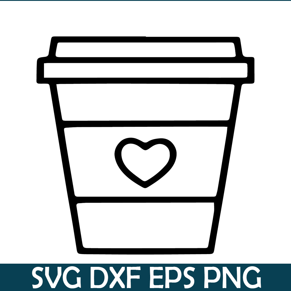 STB108122313-The Coffe Heart Cup SVG, Starbucks SVG, Starbucks Logo SVG STB108122313.png