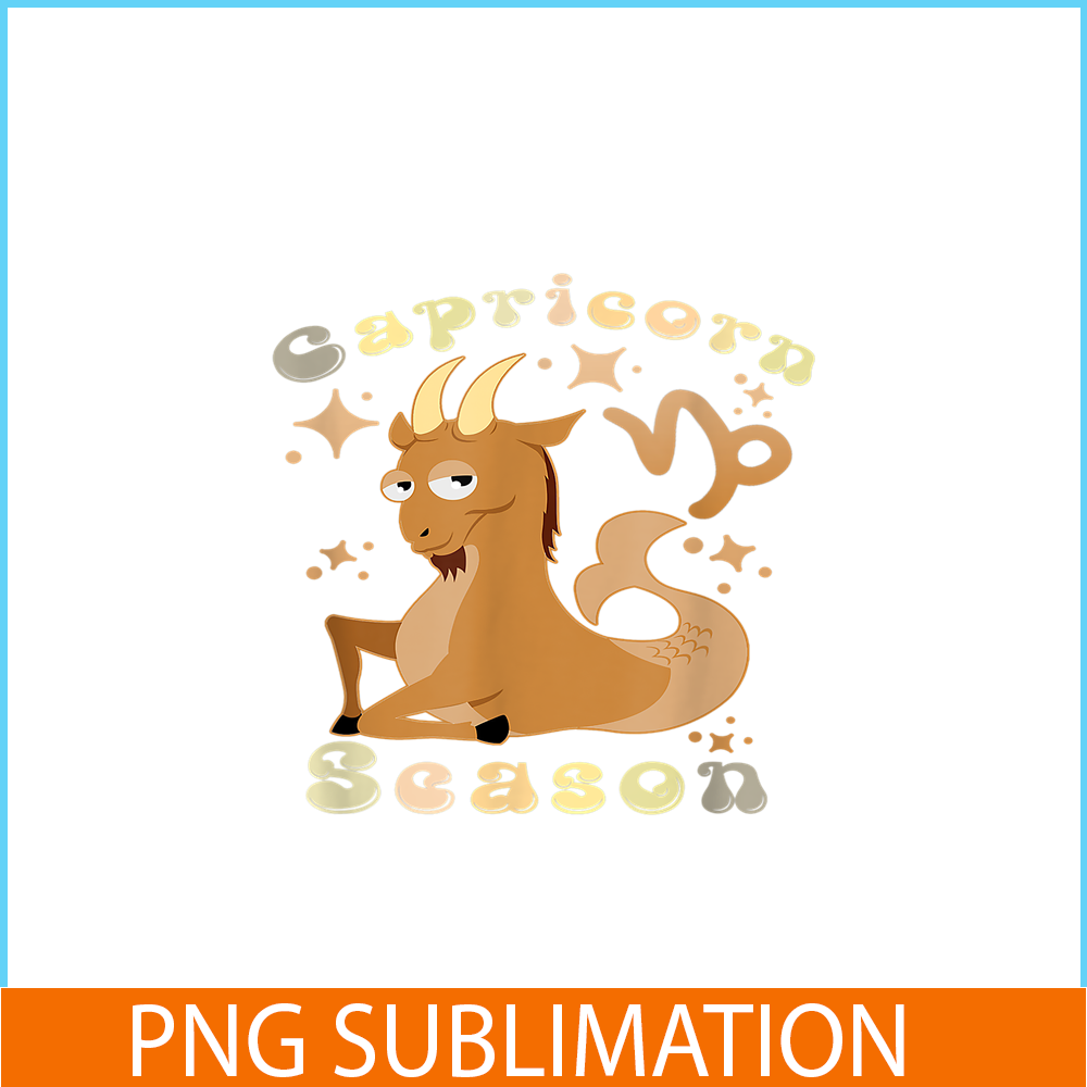 CPB28102337-Capricorn Season PNG Zodiac Sign PNG Horoscope Cartoon PNG.png