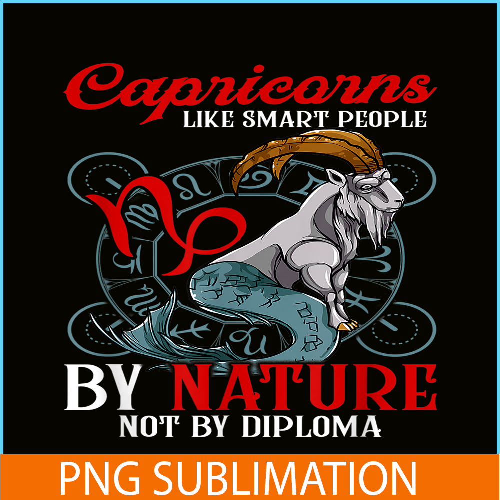 CPB28102343-Capricorn Wise Goat PNG Astrology Art PNG Horoscope Lovers Gift PNG.png