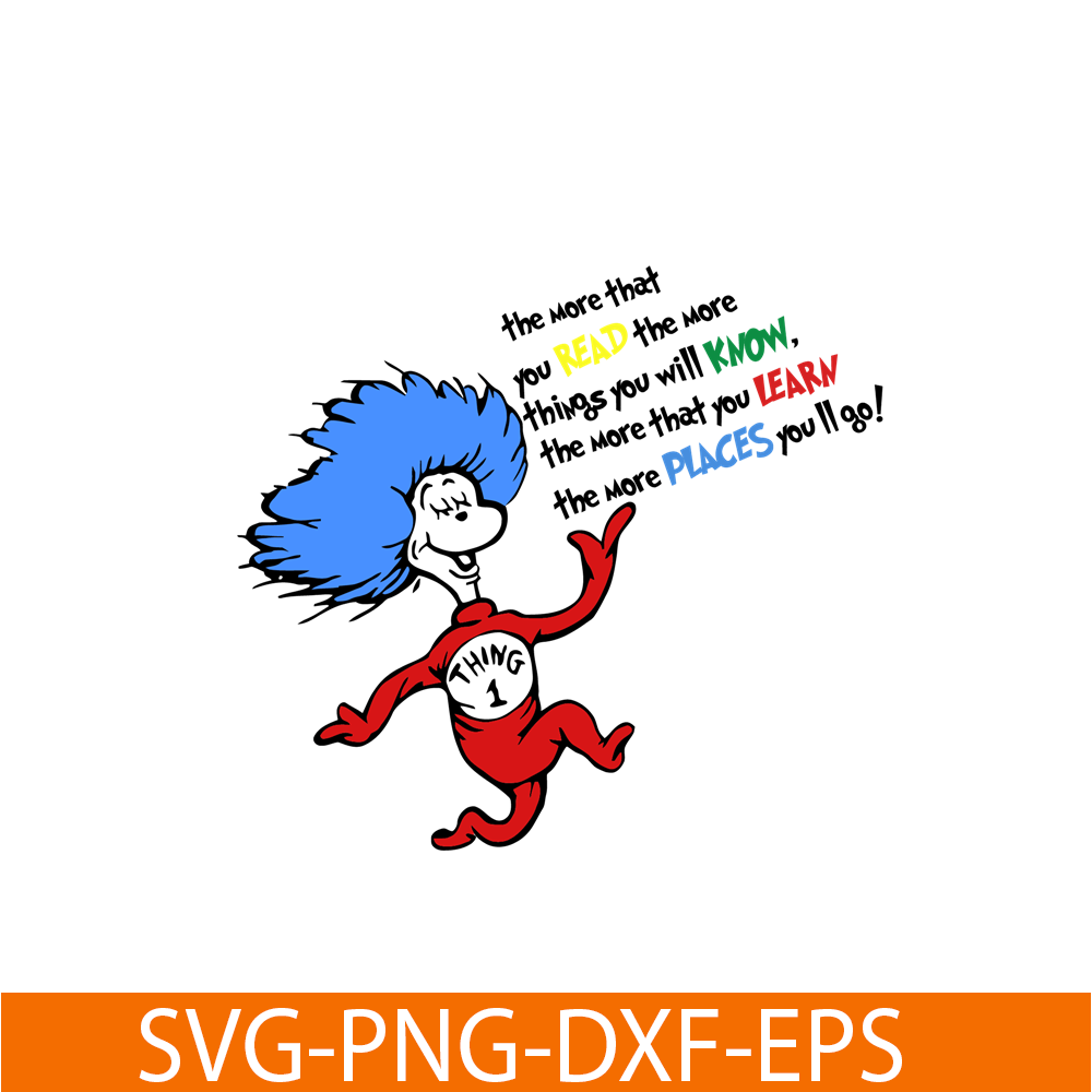 DS104122315-The more that you read SVG, Dr Seuss SVG, Cat In The Hat SVG DS104122315.png