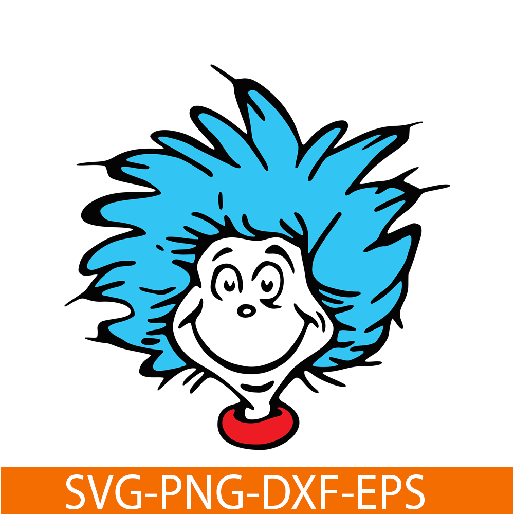 DS104122338-Thing 2 Character SVG, Dr Seuss SVG, Cat in the Hat SVG DS104122338.png