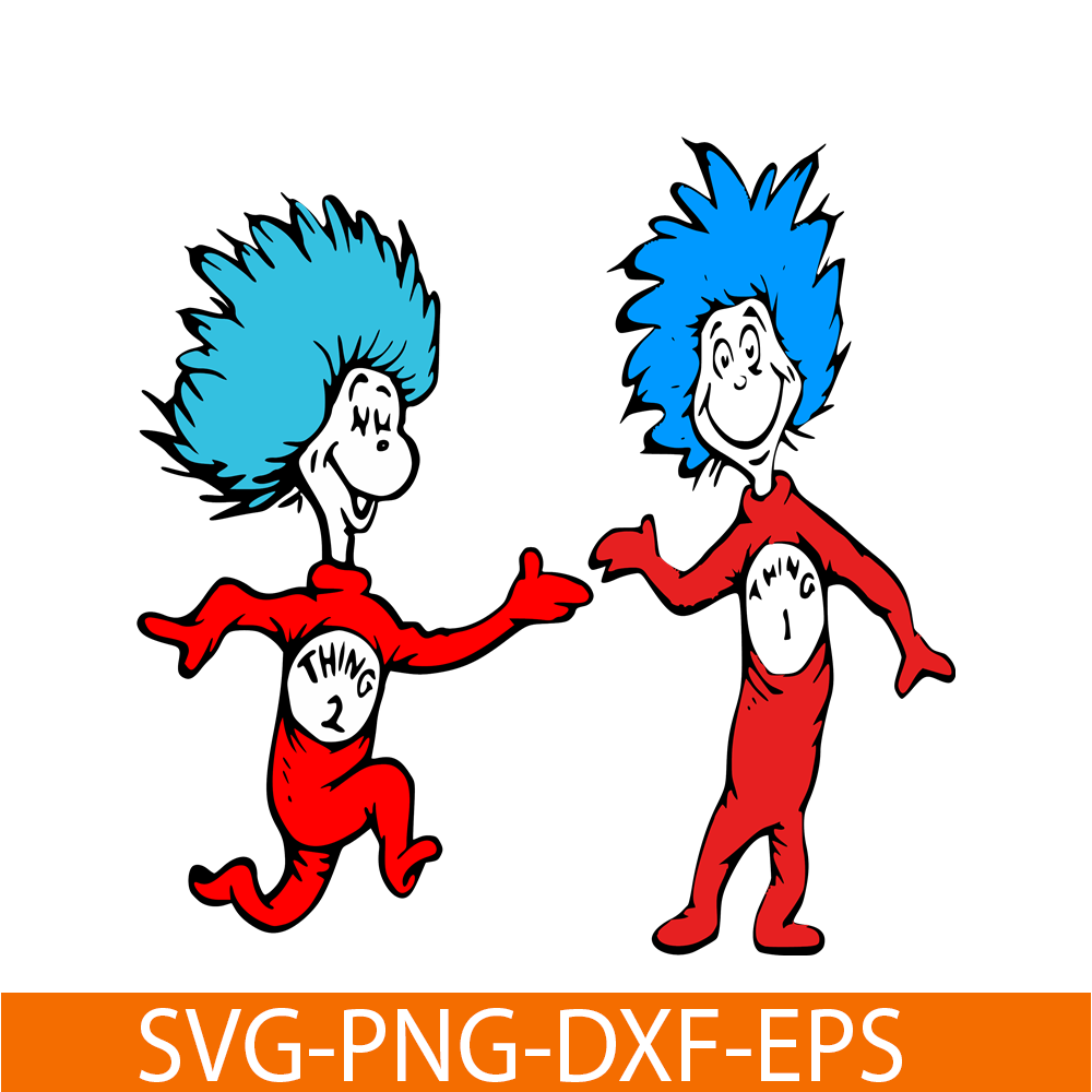 DS105122325-Happy Thing 1 And Thing 2 SVG, Dr Seuss SVG, Cat In The Hat SVG DS105122325.png