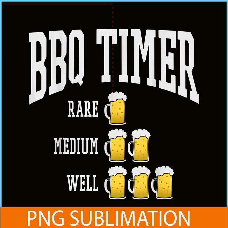 BEER28102301-BBQ Timer PNG Bear PNG Drunk Time PNG.png