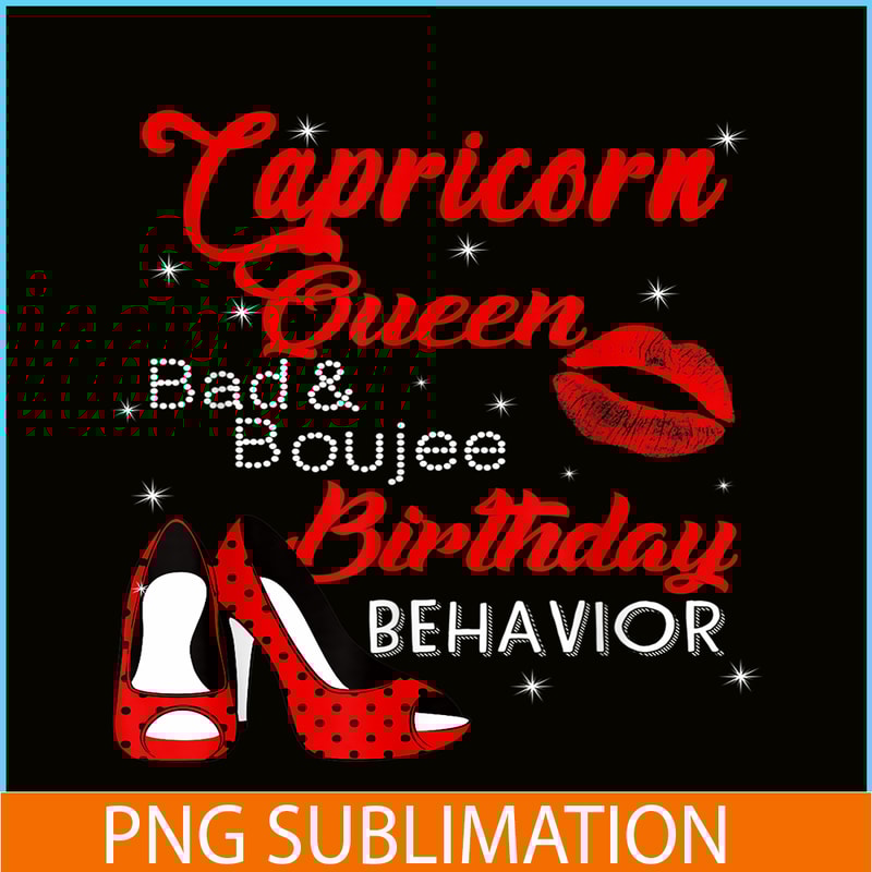 CPB28102324-Capricorn Queen PNG Bad Scorpio PNG Capricorn Birthday Behavior PNG.png