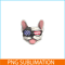 HL16102348-French Bulldog Dog USA PNG, French Dog Artwork PNG, Bulldog Mascot PNG.png