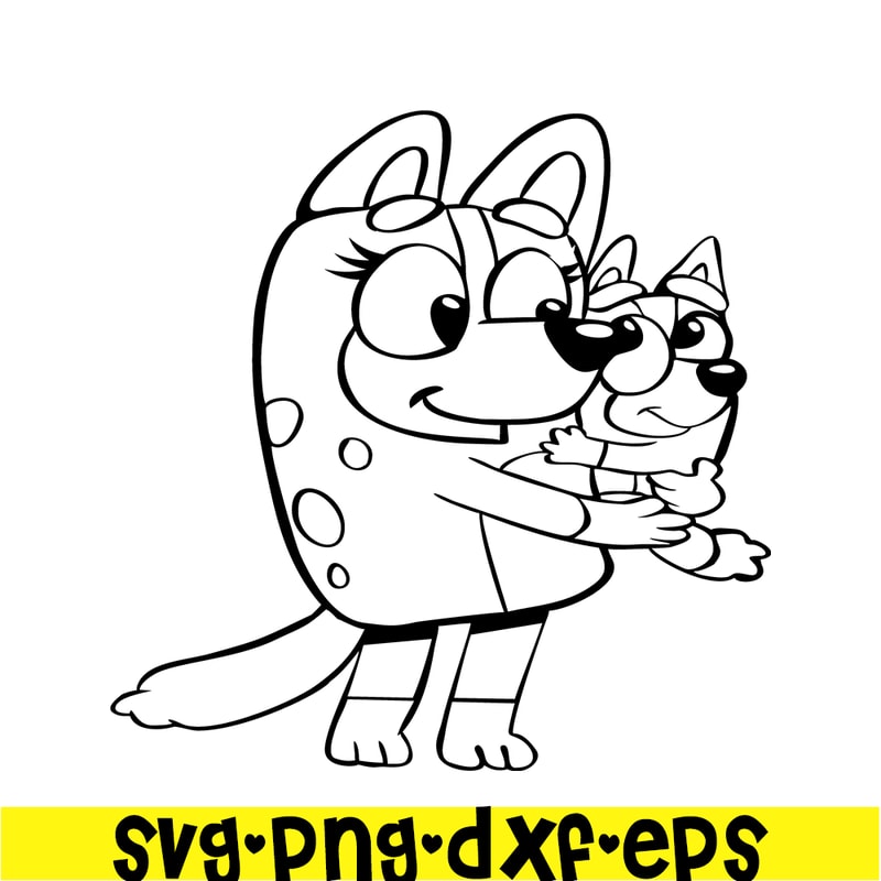 BL22112321-Mom And Daughter SVG PNG DXF EPS Bluey Family SVG Bluey SVG.png