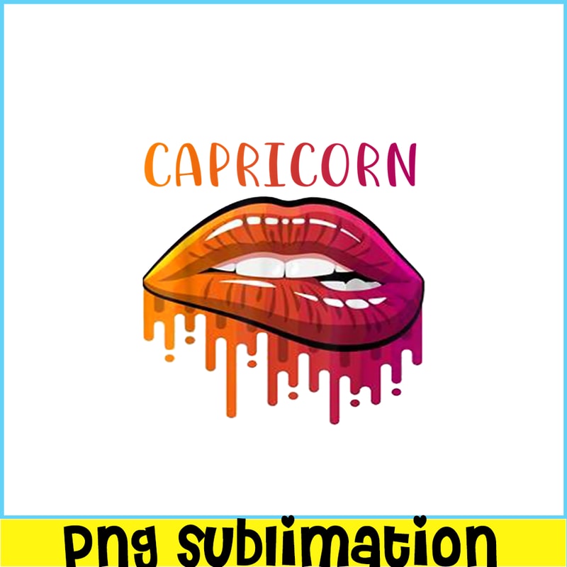 CPB28102320-Capricorn Lipstick PNG Zodiac Lovers PNG Capricorn Character PNG.png