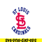 MLB2041223100-St. Louis Cardinals Pink And Blue Text SVG, Major League Baseball SVG, Baseball SVG MLB2041223100.png