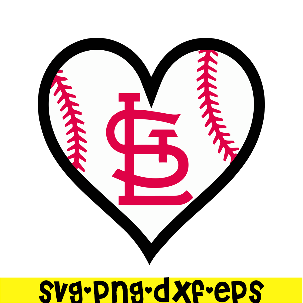 MLB2041223109-St. Louis Cardinals The Heart SVG, Major League Baseball SVG, Baseball SVG MLB2041223109.png