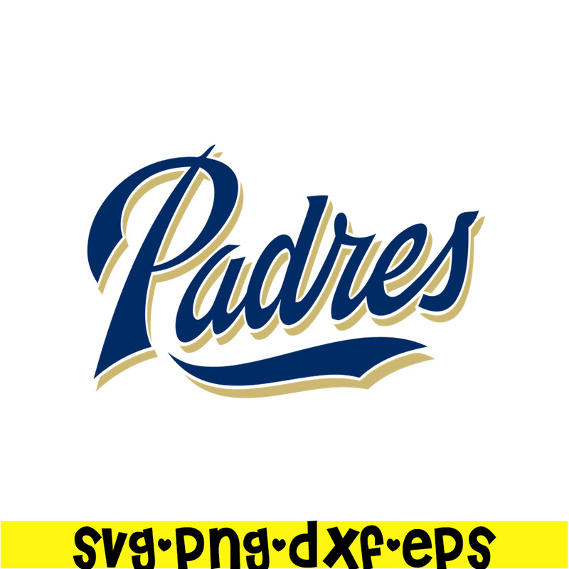 MLB204122376-San Diego Padres The Text SVG, Major League Baseball SVG, Baseball SVG MLB204122376.png