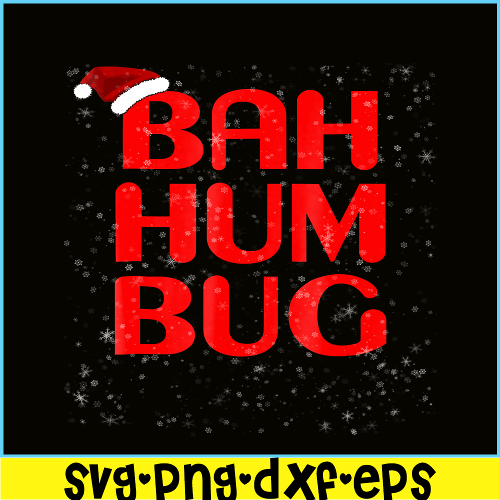 PNG141023138-Christmas Bah Humbug Shirt-Xmas Humbug Santa Hat Tee Png.png
