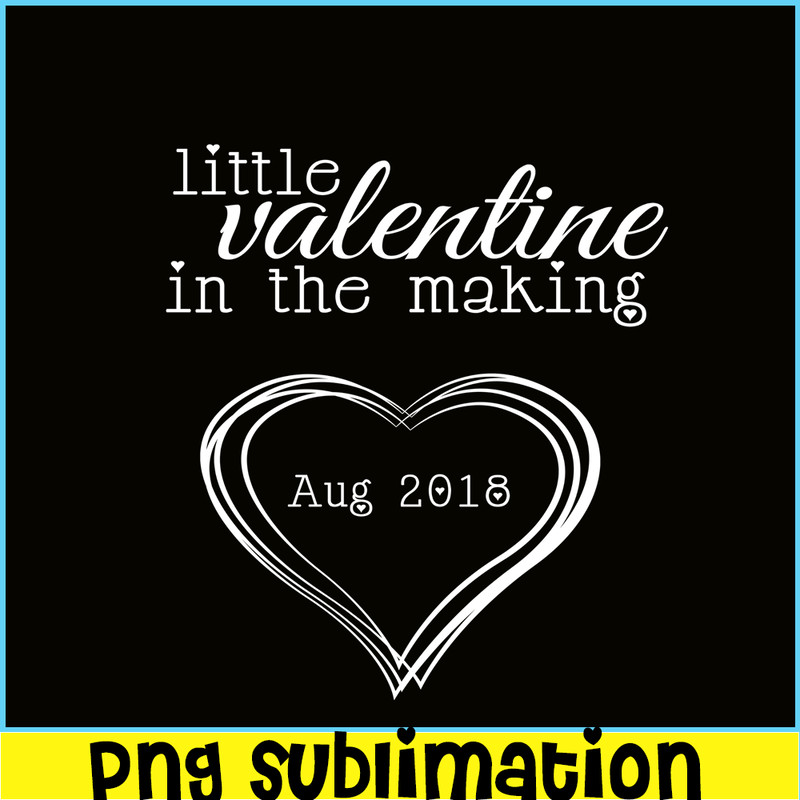 VLT21102312-Little Valentine In The Making PNG, Sweet Valentine PNG, Valentine Holidays PNG.png