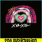 VLT21102393-Rainbow XOXO PNG, Sweet Valentine PNG, Valentine Holidays PNG.png