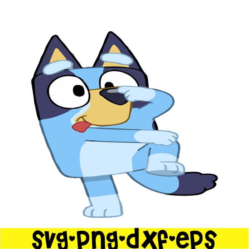 BL22112329-Funny Bandit SVG PDF PNG Bluey Character SVG Bluey Movie SVG.png
