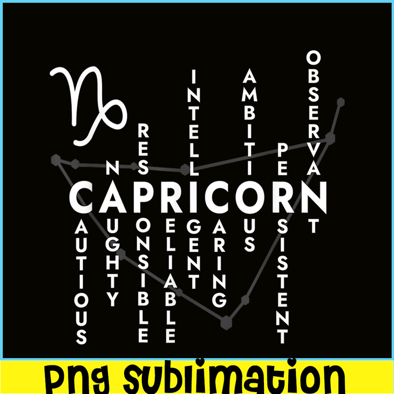 CPB28102366-Proud Capricorn PNG Zodiac Characteristics PNG Astrology Sign PNG.png