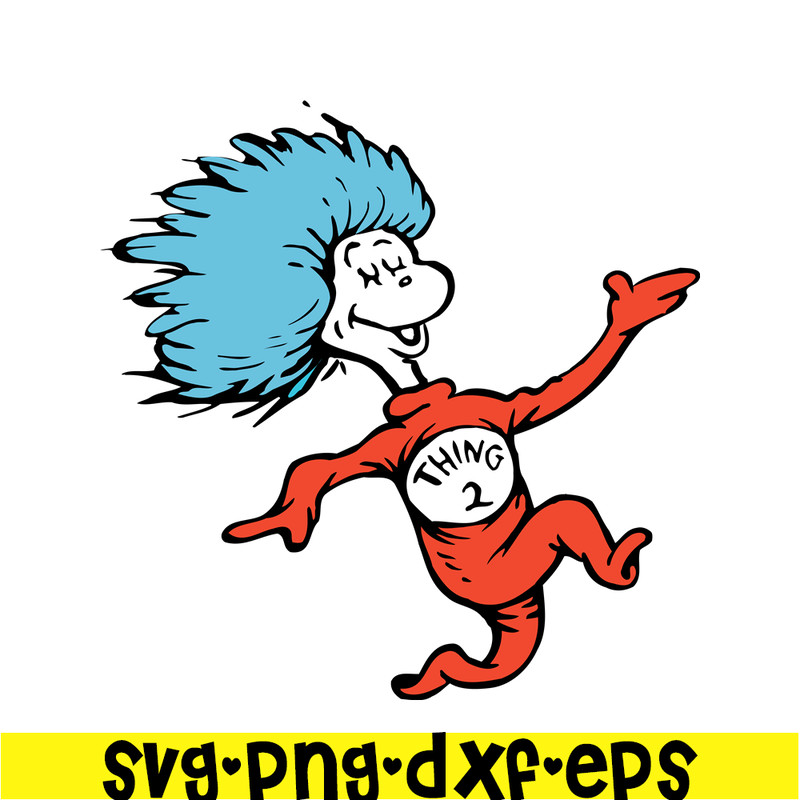 DS104122333-Happy Thing 2 SVG, Dr Seuss SVG, Cat in the Hat SVG DS104122333.png