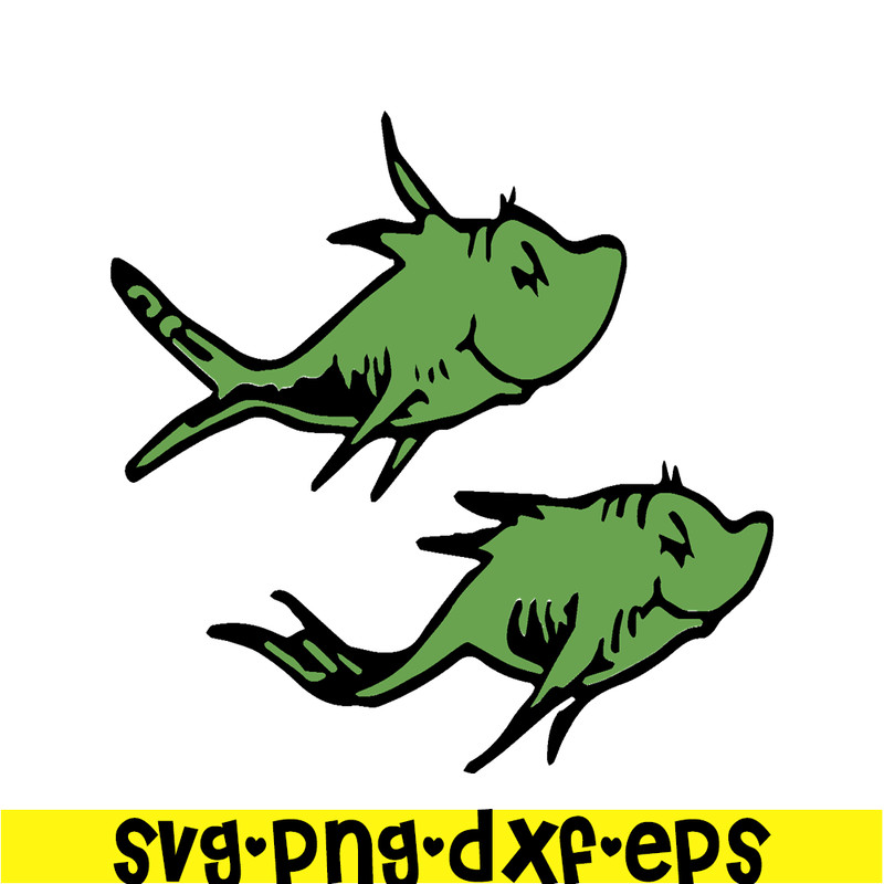 DS205122352-Happy Green Fishes SVG, Dr Seuss SVG, Cat In The Hat SVG DS205122352.png