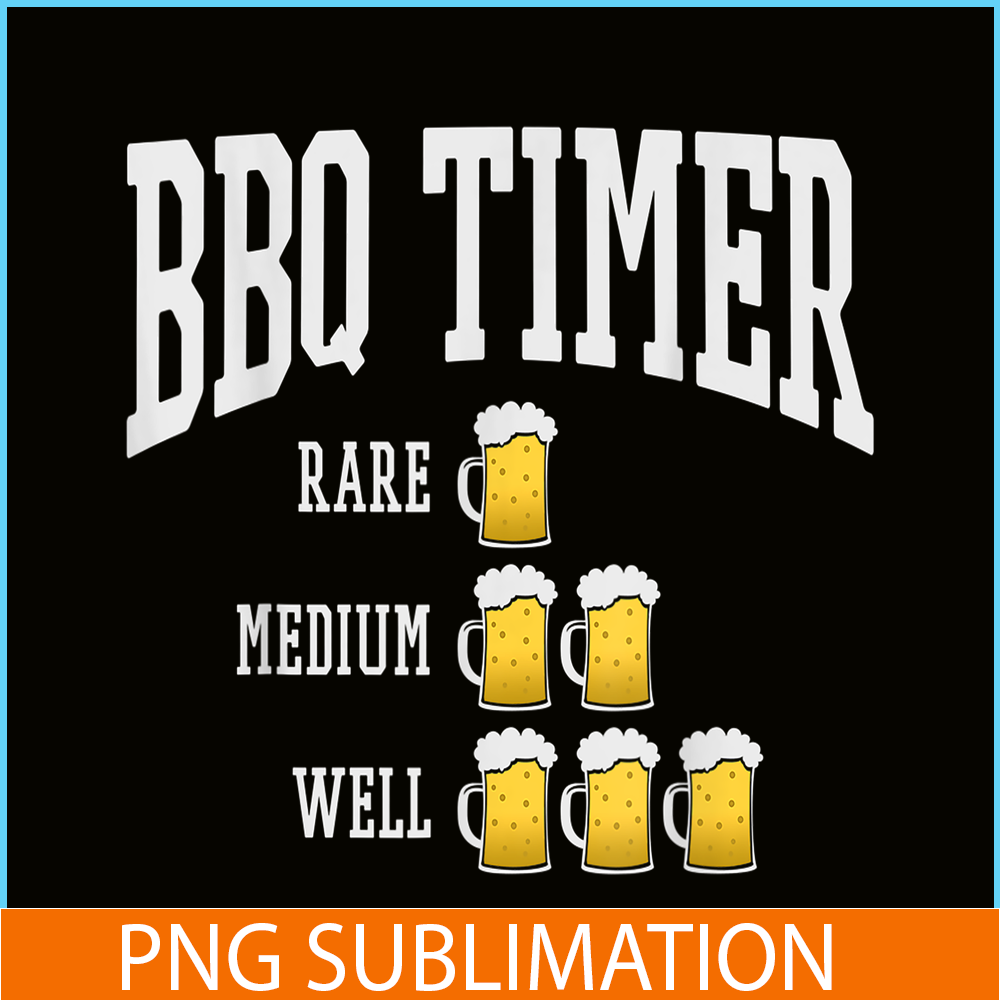 BEER28102301-BBQ Timer PNG Bear PNG Drunk Time PNG.png
