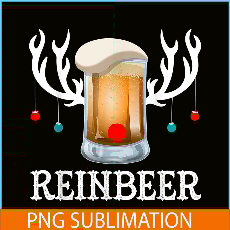 BEER28102367-Reinbeer PNG Funny Christmas Gift For Beer Lovers PNG Christmas And Beer PNG.png