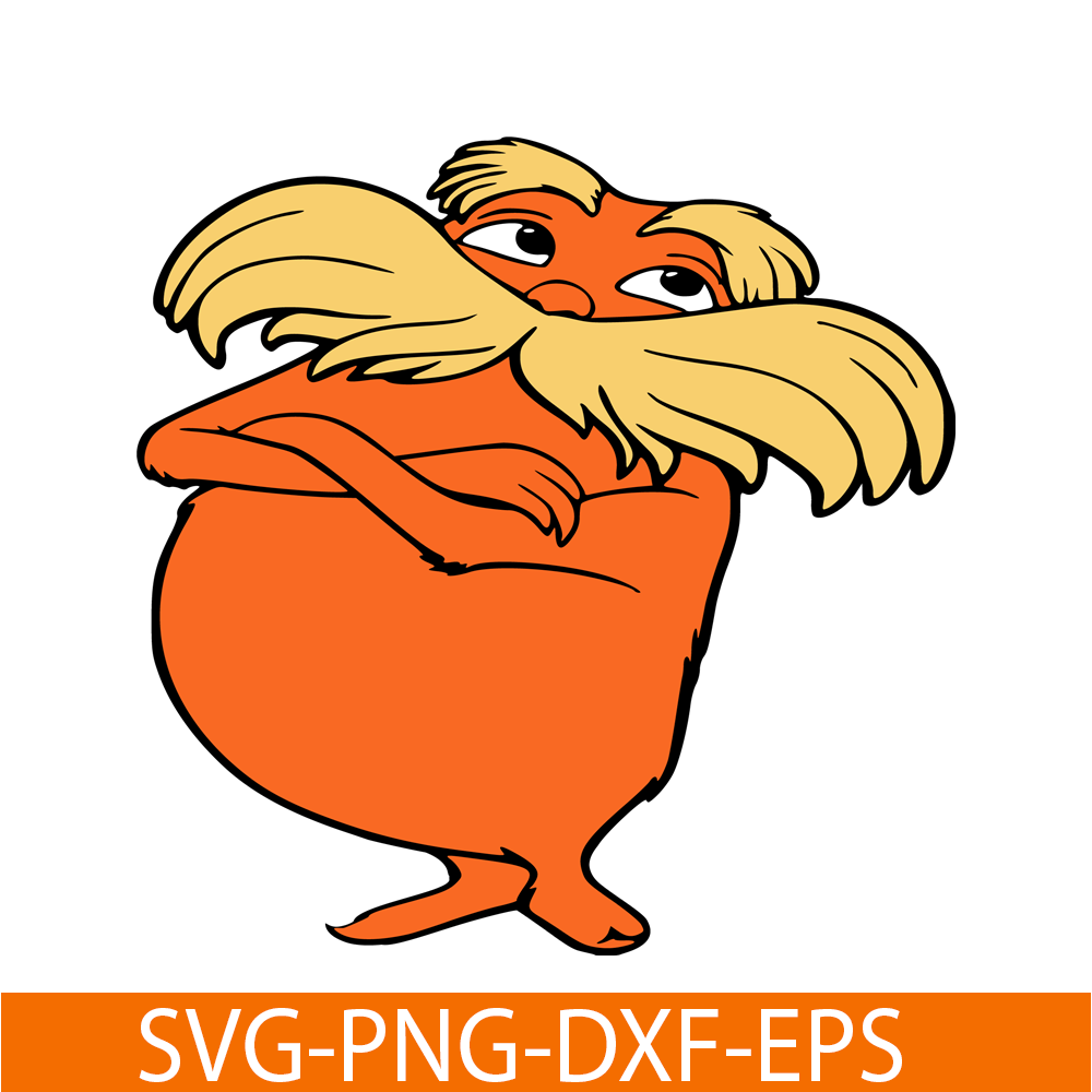 DS105122314-Lorax Character SVG, Dr Seuss SVG, Dr. Seuss' the Lorax SVG DS105122314.png
