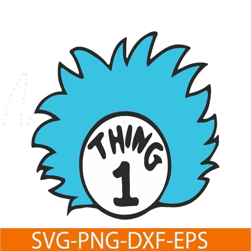 DS205122399-Thing 1 Head SVG, Dr Seuss SVG, Cat In The Hat SVG DS205122399.png