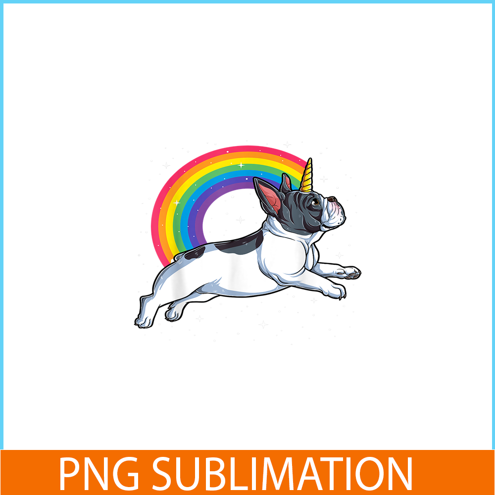 HL161023105-French Bulldog Unicorn PNG, Frenchie Dog Lover PNG, French Dog Artwork PNG.png