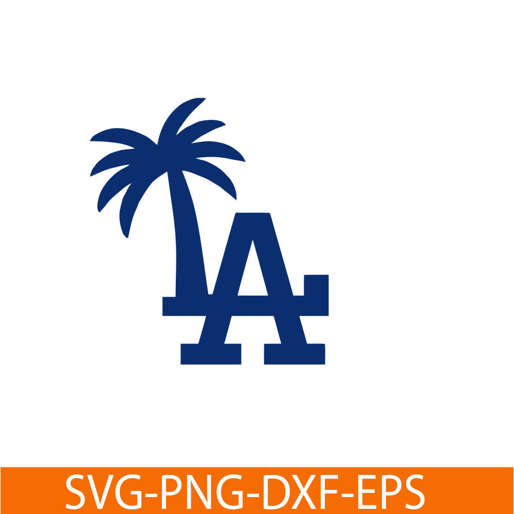 MLB011223119-LA Dodgers Coconut Tree SVG, Major League Baseball SVG, MLB Lovers SVG MLB011223119.png