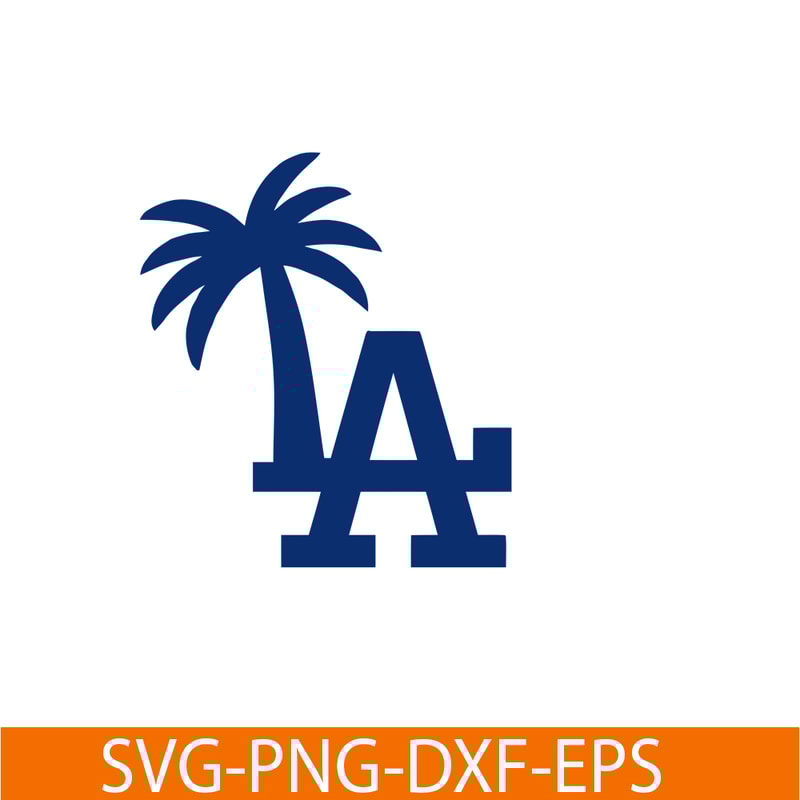 MLB011223119-LA Dodgers Coconut Tree SVG, Major League Baseball SVG, MLB Lovers SVG MLB011223119.png