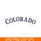 MLB01122349-Colorado Text SVG PNG DXF EPS AI, Major League Baseball SVG, MLB Lovers SVG MLB01122349.png