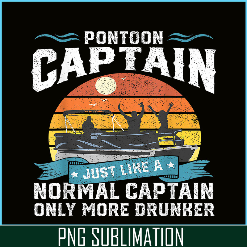 BEER28102333-Pontoon Captain PNG Boat Lake Boating Beer PNG Beer Drunker PNG.png