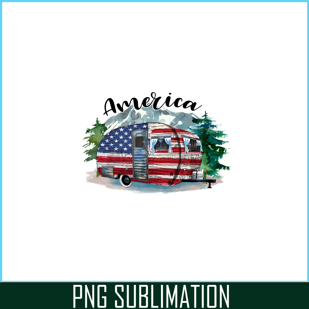 CAMP07112341-America PNG Camping PNG Car Camper American Flag PNG.png