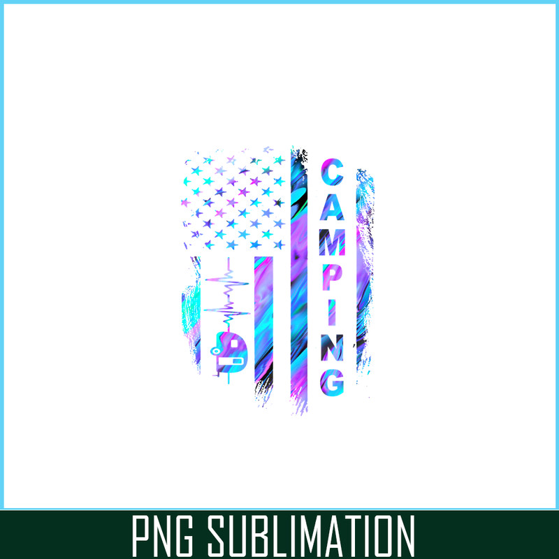CAMP07112349-Camping American flag PNG Love Camping PNG Camper PNG.png