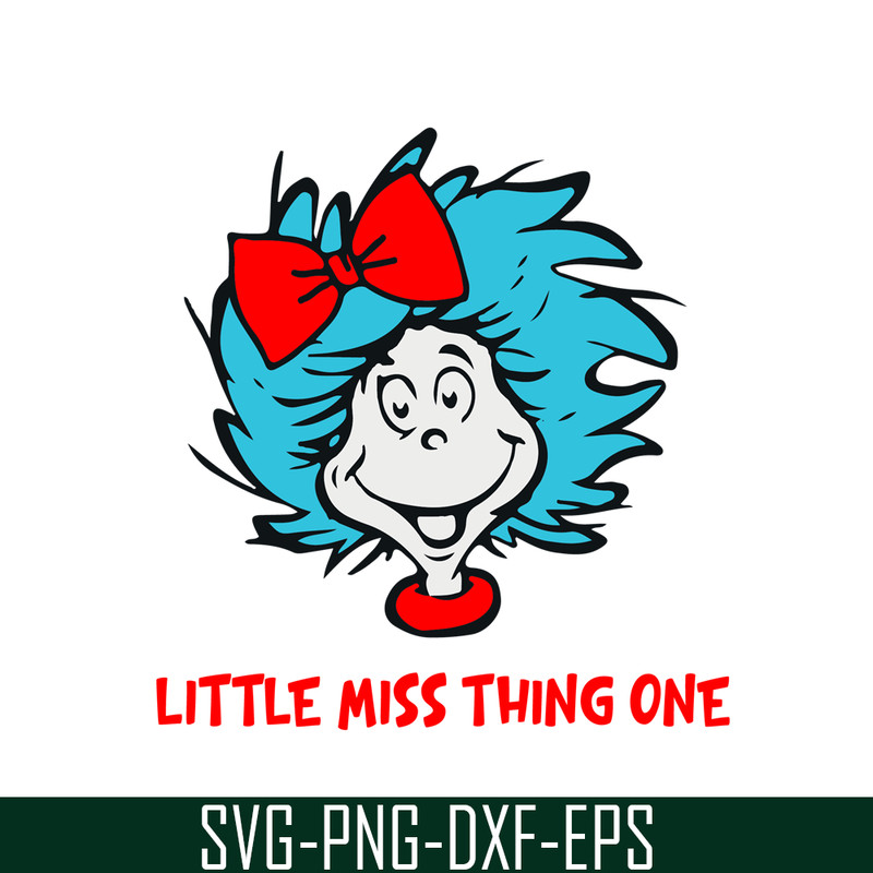 DS104122307-Little Miss Thing One SVG, Dr Seuss SVG, Cat In The Hat SVG DS104122307.png