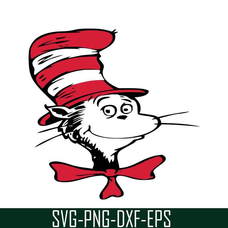 DS104122319-The Cat with red and white striped hat SVG, Dr Seuss SVG, Cat In The Hat SVG DS104122319.png