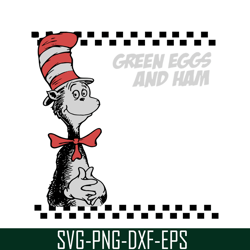 green eggs and ham rab svg, dr seuss svg, cat in the hat svg ds105122343