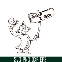 black sam i am svg, dr seuss svg, cat in the hat svg ds105122351