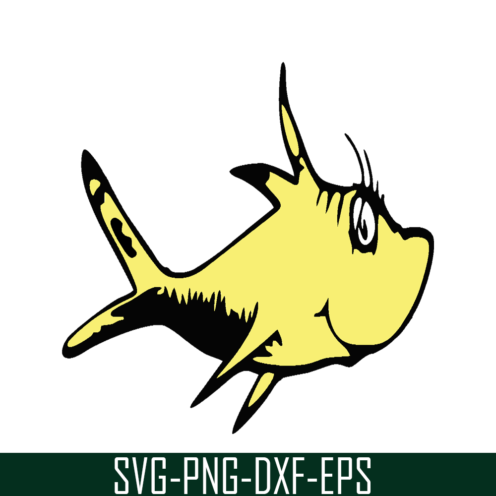 DS205122311-The Yellow Fish SVG, Dr Seuss SVG, Cat In The Hat SVG DS205122311.png
