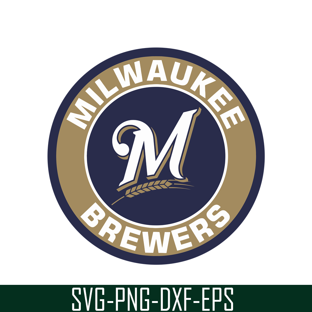 MLB011223151-Milwaukee Brewers Simple Logo SVG, Major League Baseball SVG, MLB Lovers SVG MLB011223151.png