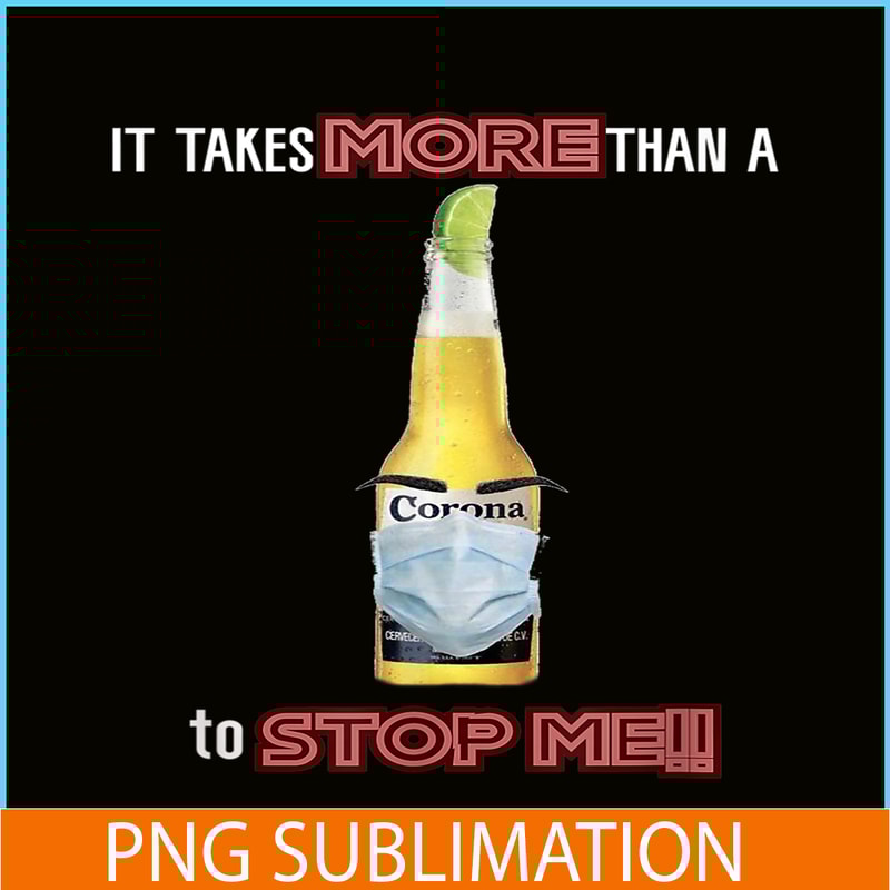 BEER28102327-Funny Cool Beer Corona mask PNG Beer Lovers PNG Beer Season PNG.png