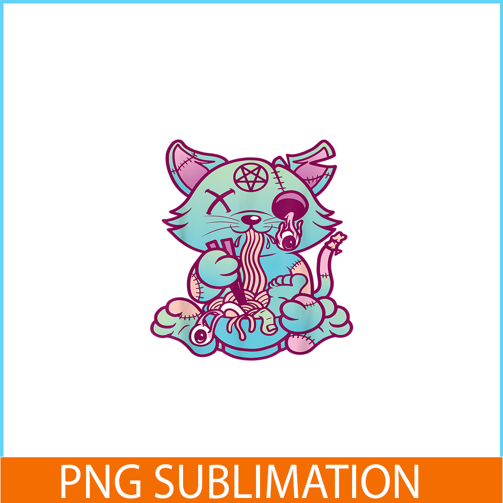 ANI31102302-Kitty Eat Ramen PNG, Anime Manga PNG, Japanese Food PNG.png